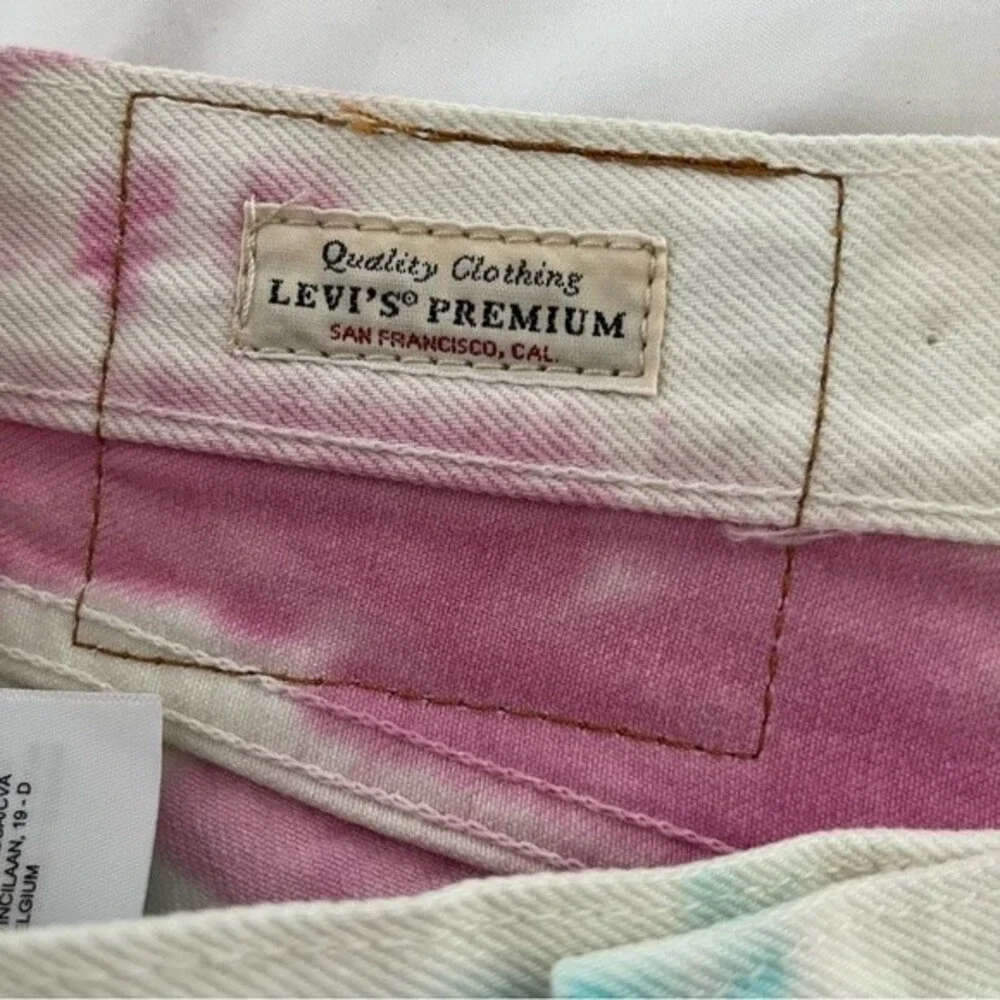 Levi's Pride 501 1993 cut-off tie-dye shorts, Size 29 W